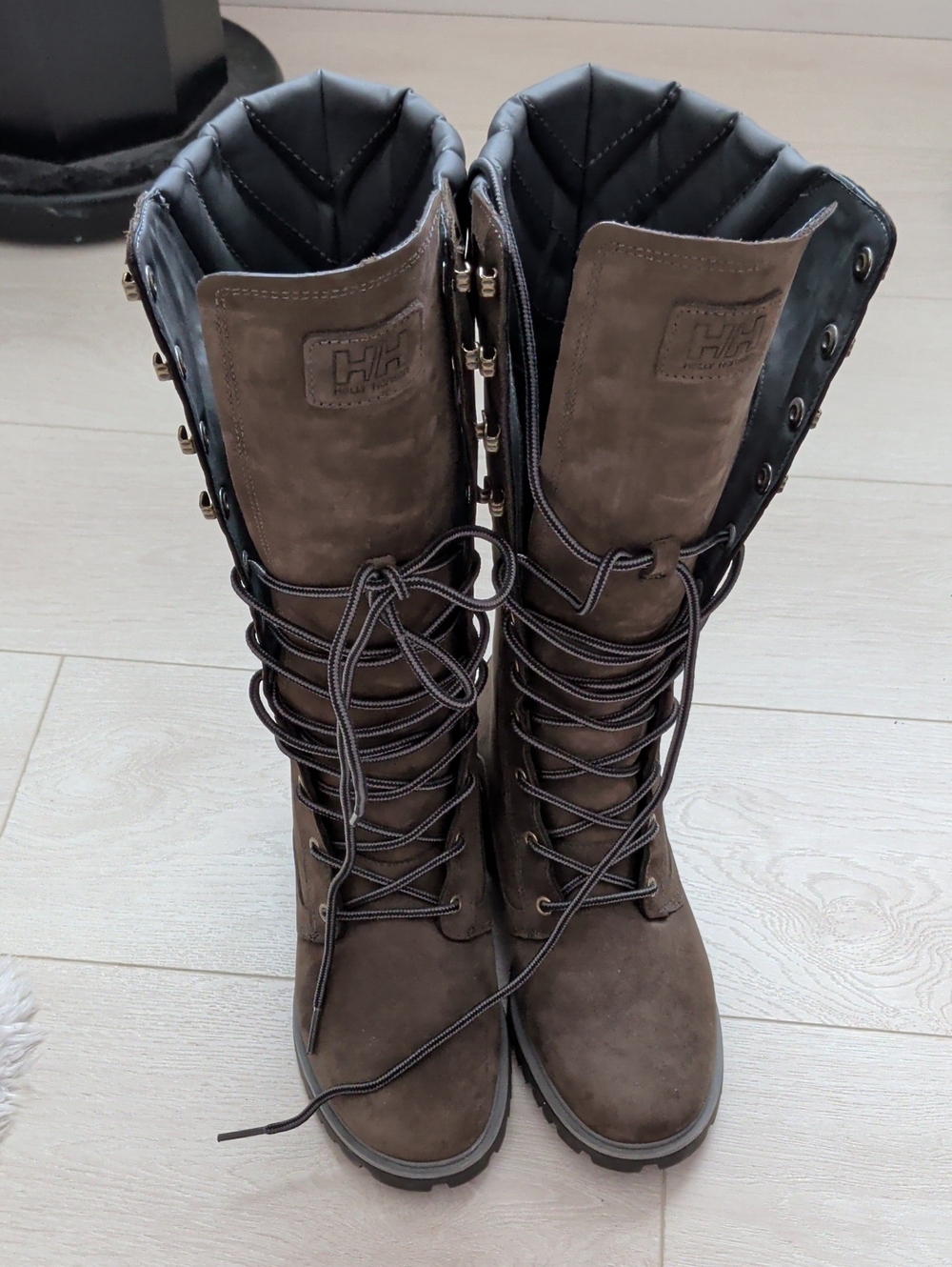 Helly Hansen Brown Tall Lace-Up Women's Waterproof Boots